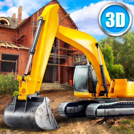 Town Construction Simulator 3D Full: Build a city! Icon