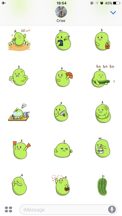 Peamoji Stickers