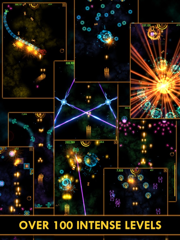 Plasma Sky - a rad retro arcade space shooter на iPad