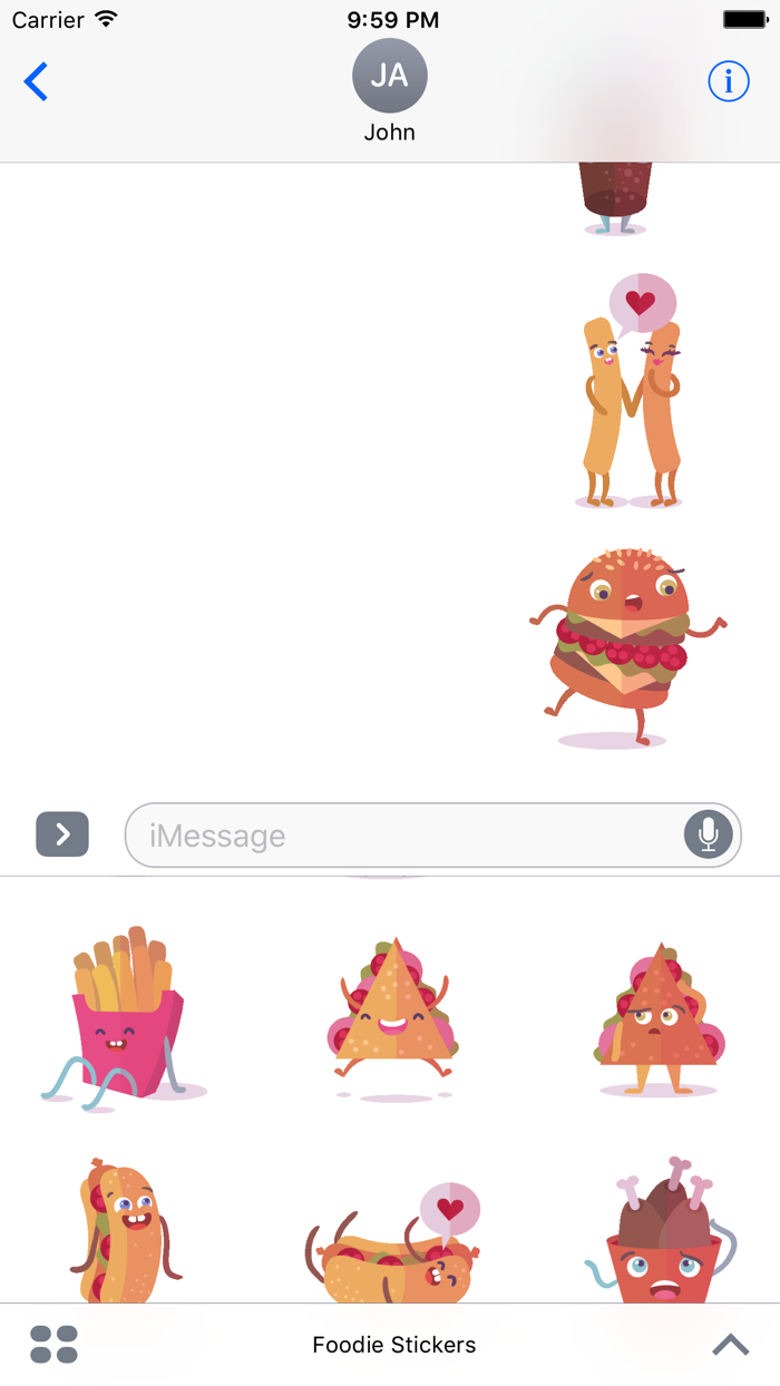 Foodies Sticker Pursuit