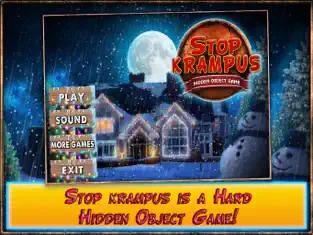 Captura de Pantalla 4 Hidden Objects Game Stop Krampus iphone