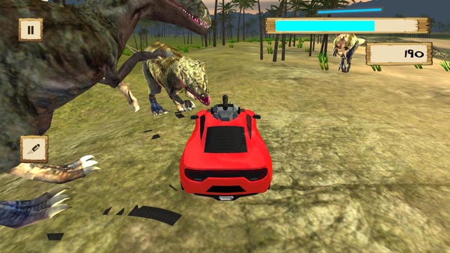 Car Vs Dino Sim : Jurassic Dinosaur Safari Hunter(圖2)-速報App