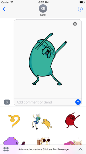 Animated Adventure Stickers For iMessage(圖2)-速報App