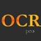 OCR recognition of ultra- high quality 