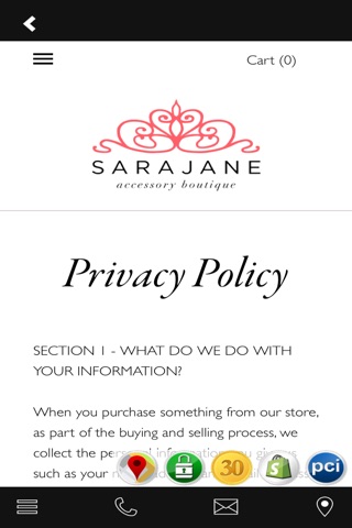 SARAJANEaccessories screenshot 4