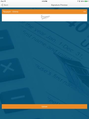 MyTAXPrepOffice Signature Pad screenshot 4