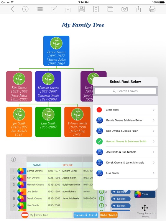 Family Tree App