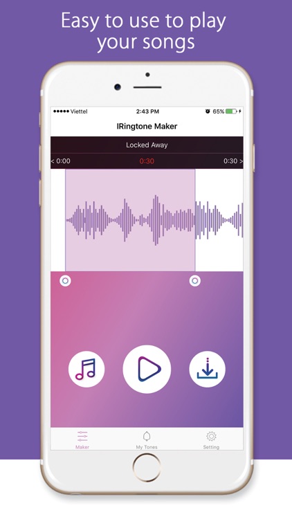 Ringtone Maker - Create ringtones for your iPhone