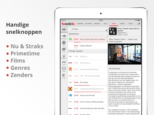 TVGiDS.tv - dé gids voor iPad(圖3)-速報App