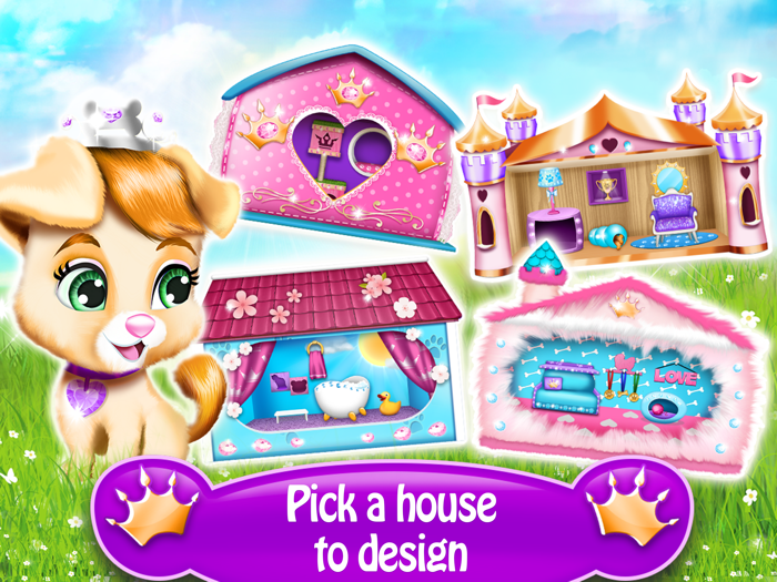 Pet House Game Princess Castle