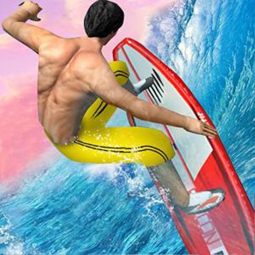 Flip Surfing Diving Stunt Race Icon