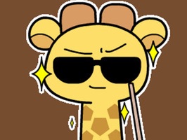 Animated Cute Giraffe Stickers For iMessage