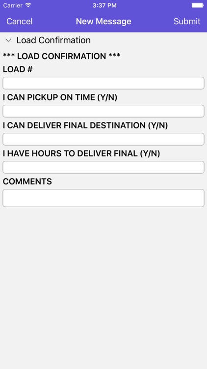 New Waverly Transportation (NWT) Driver App