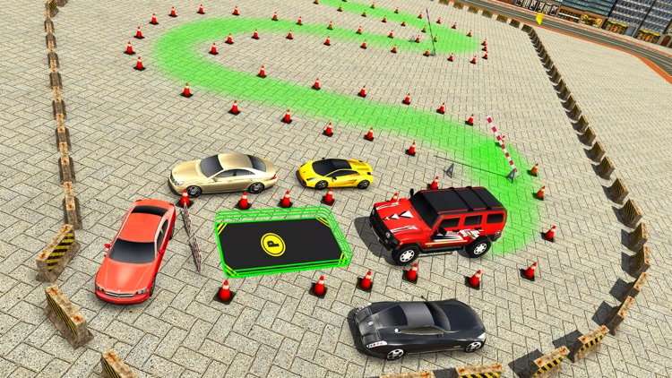 City Climb Prado Car Stunt Parking Simulator 3D screenshot-3