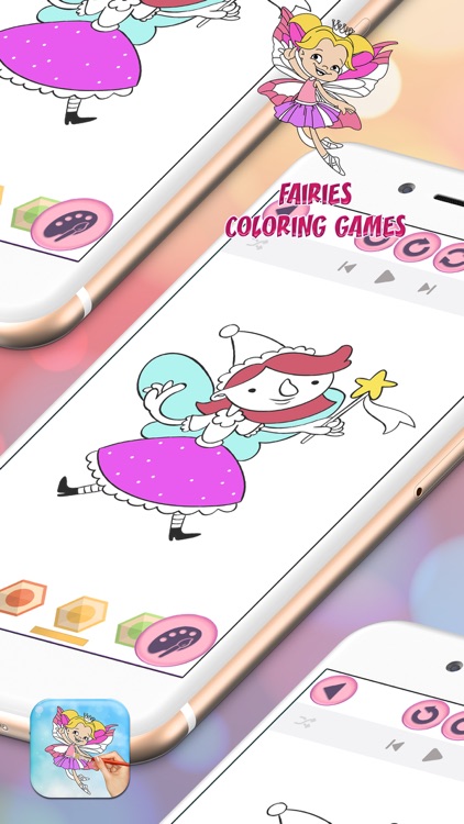 Fairies Coloring Games Free