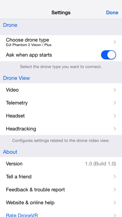 DroneVR - FPV for DJI drones screenshot-4