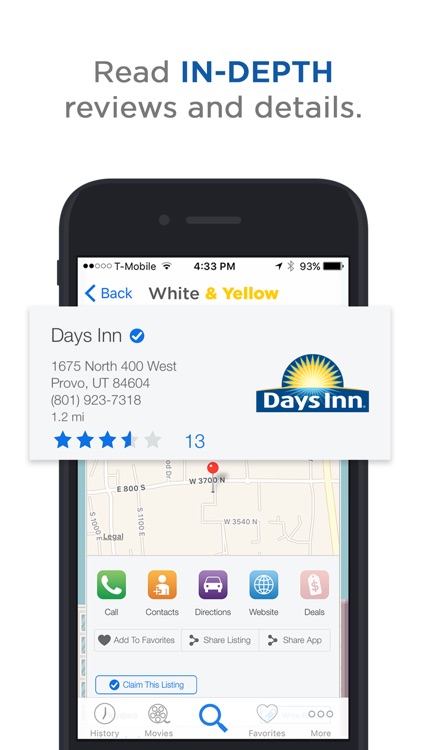 White & Yellow Pages