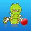 Cute Caterpillar Girl Stickers