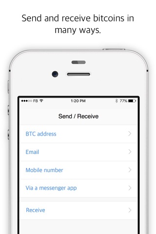 Coinplug BTC Electronic Wallet screenshot 2