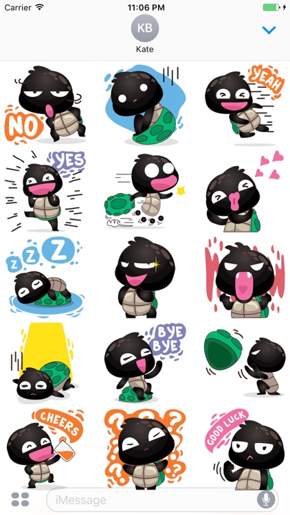 Black Tripp Expression and Life Sticker