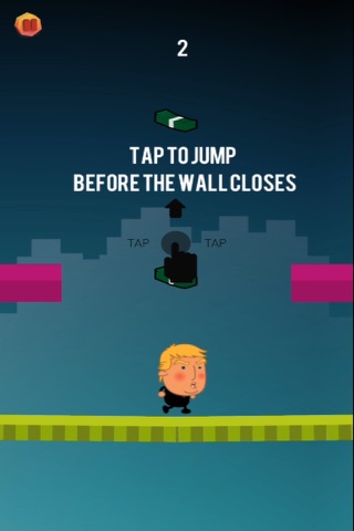 Trumpoline - Trump Hillary Jump screenshot 2