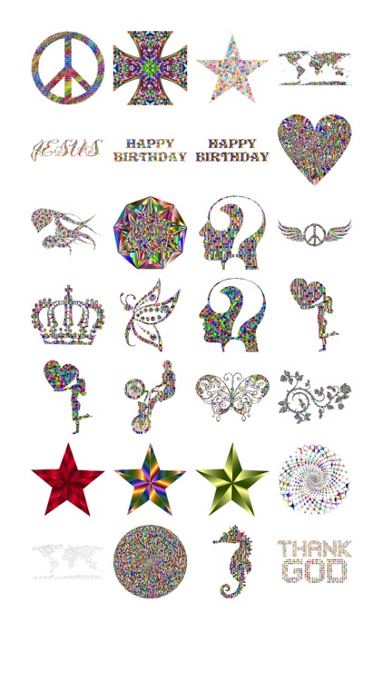 Colorful Three Sticker Pack!