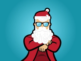 Bad Santa iMessage Stickers for Christmas