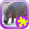 Jigsaw Puzzles Hippopotamus Learning Version