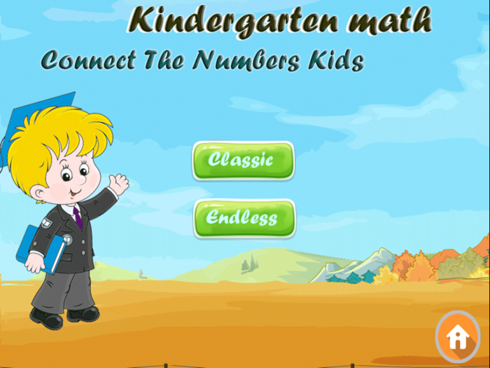Connect The Number Kids Kindergarten Math