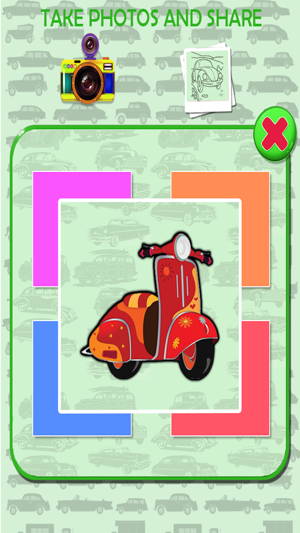 Vehicles Kids Coloring Book(圖5)-速報App