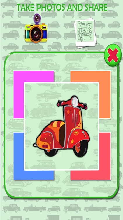 Vehicles Kids Coloring Book screenshot-4