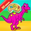 Dinosaur Activities:Coloring Markers Learning Game