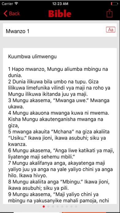 How to cancel & delete Biblia ya Kiswahili from iphone & ipad 1
