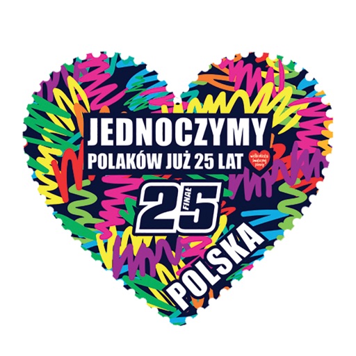 Znaczki WOŚP 25 lat