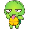 Pura the funny turtle for iMessage Sticker