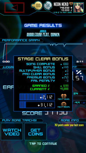 ‎Neon FM™ — Music Gaming | Arcade Rhythm Game Screenshot