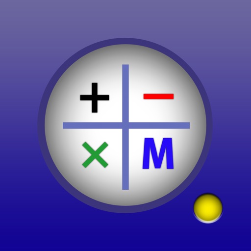 ACalcM (Calculator with a list) iOS App
