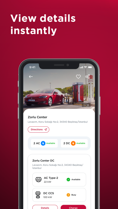 ZES - Araç Şarj İstasyon Ağı screenshot 4