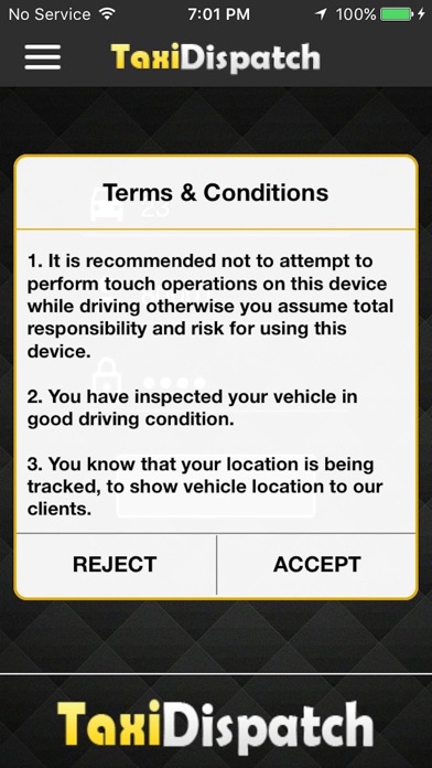 Authorized Taxicab Supervision screenshot 2