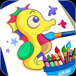 Coloring games - Drawing game