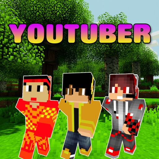 Youtuber Skins for Minecraft PE Icon