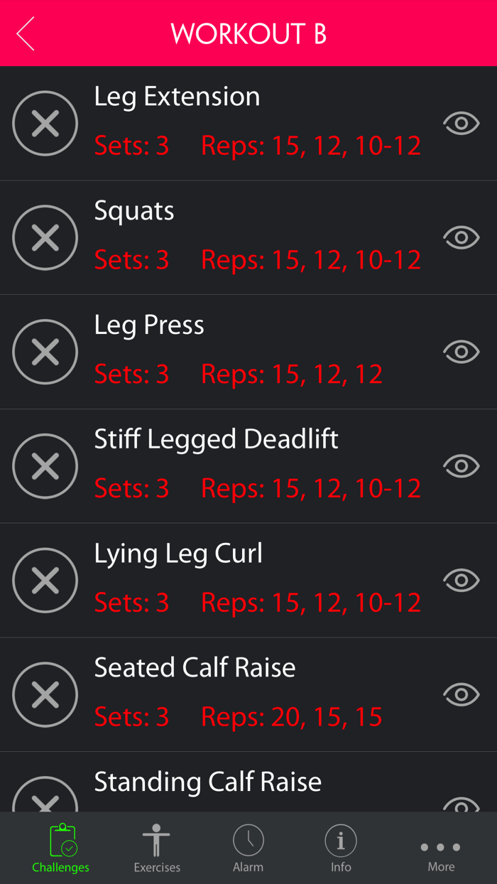 3 Day High Intensity Training Split  Muscle