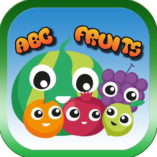 Baby Learning Writing ABC Fruit Icon