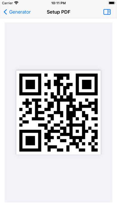 QR-Code Generator Screenshots