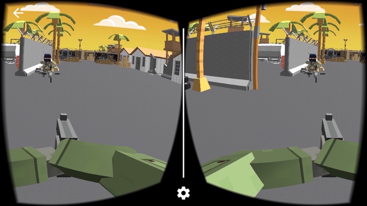 VR Blocky Battles Fight : For Virtual Reality screenshot-3