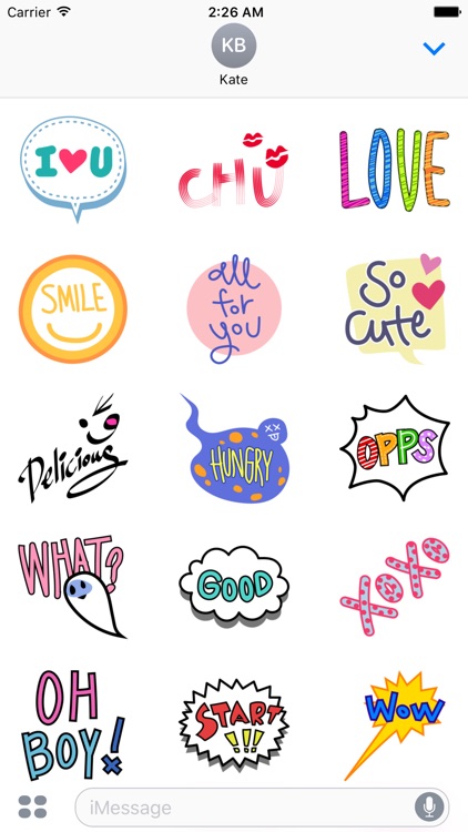 Animated Lingo Stickers