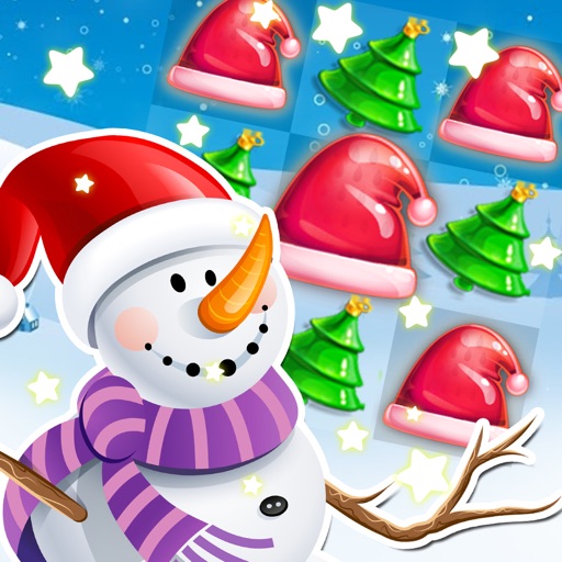 Christmas Tree & Cookie Match 3 With Santa Gifts icon