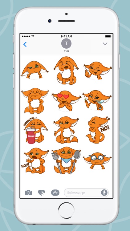 Squirrel Kroshka Shi Stickers screenshot-3