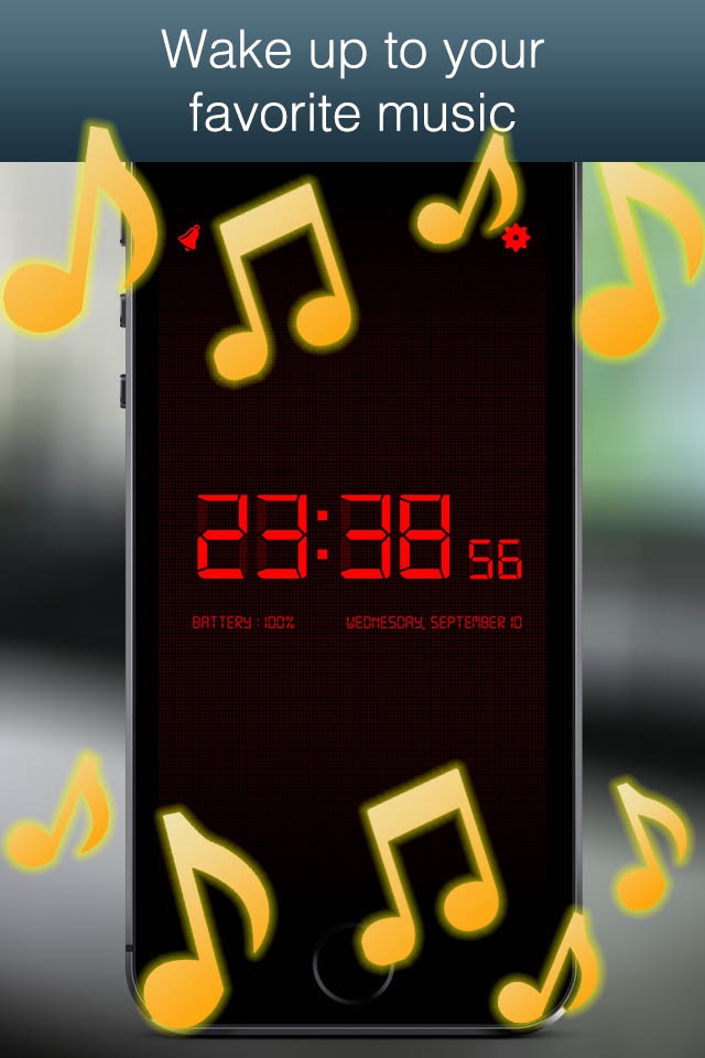 Digital Alarm Clock Simple screenshot 2