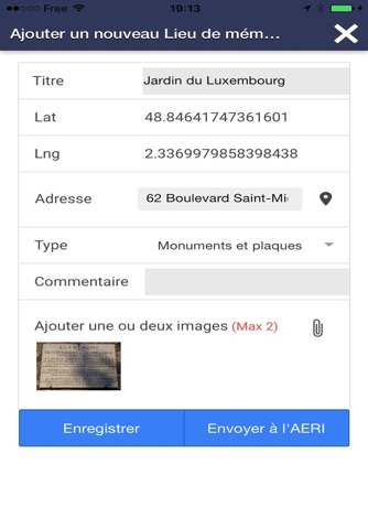 Lieux de mémoire screenshot 4